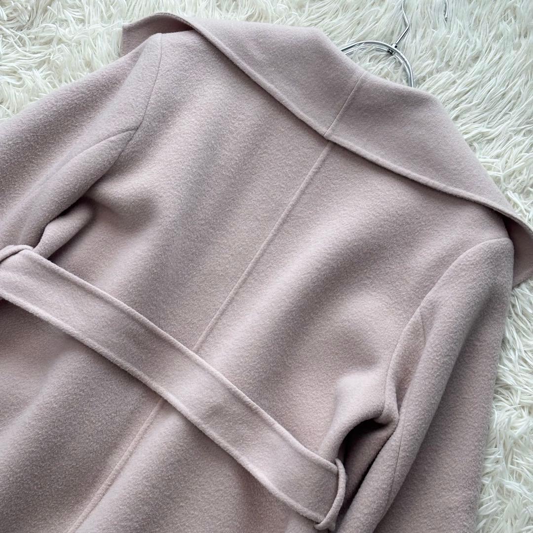 美品✨ アニュアンス 2022年 ビッグカラーリバーコート マキシ丈 毛100%