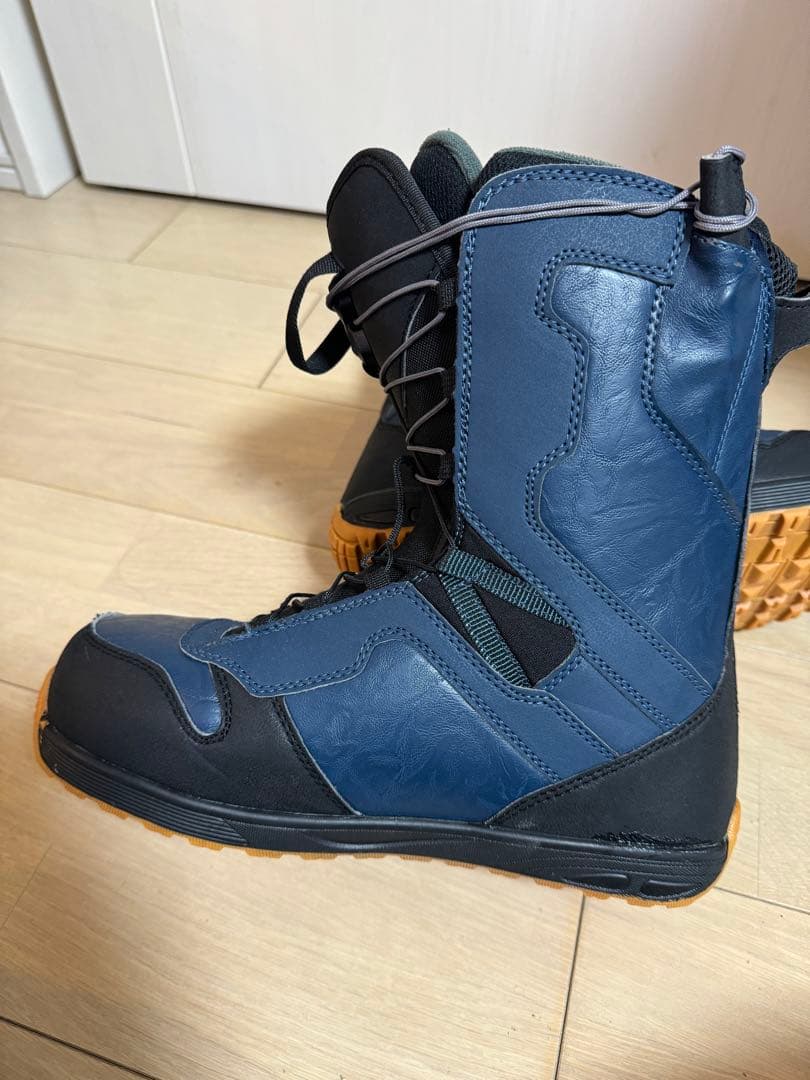 スノーボード ブーツ メンズ26.5cmネイビーブラック