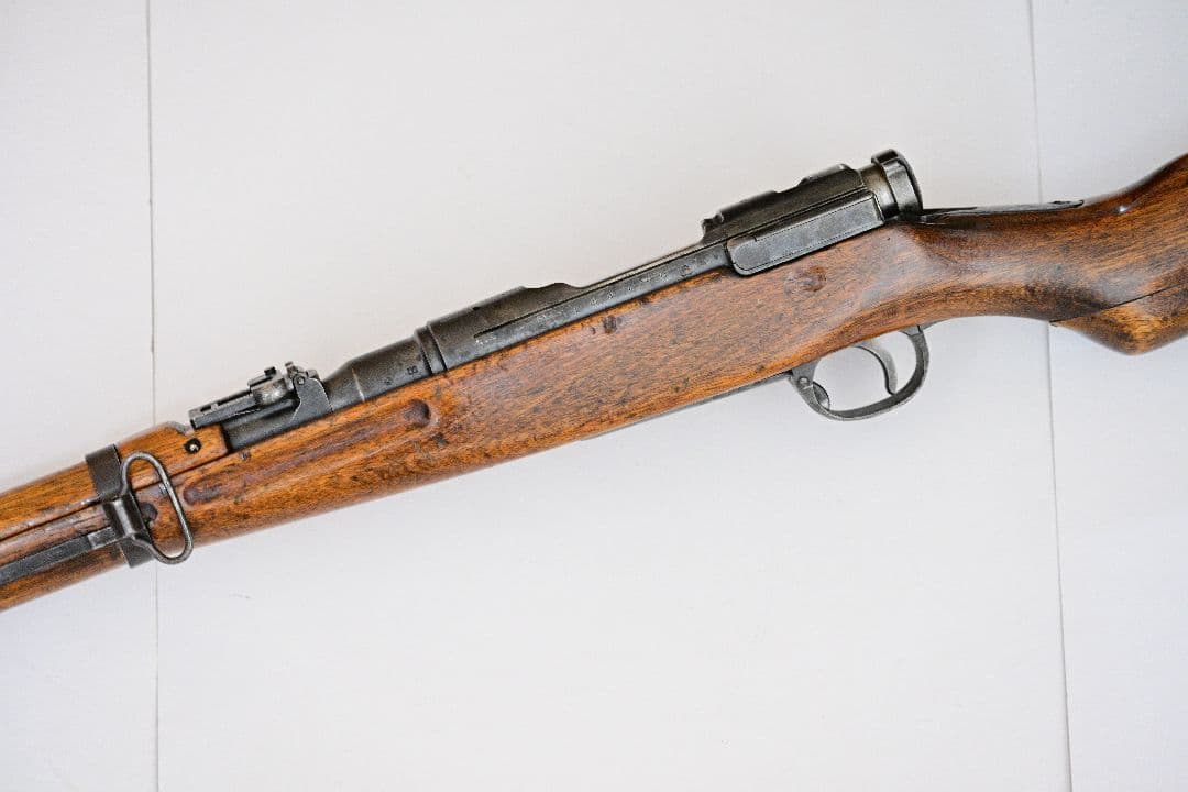 無可動　美術品　三八式騎兵　ボルトアクション　木製ストック　日本軍　将校　陸軍