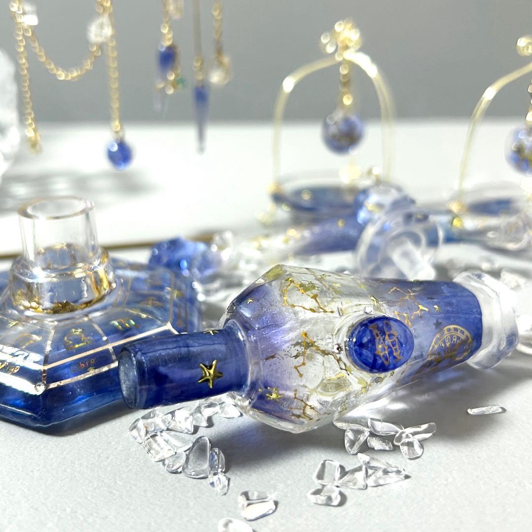 魚座さんのための星座の天秤　アクセサリー付き　持ち運びok組み立て式天秤