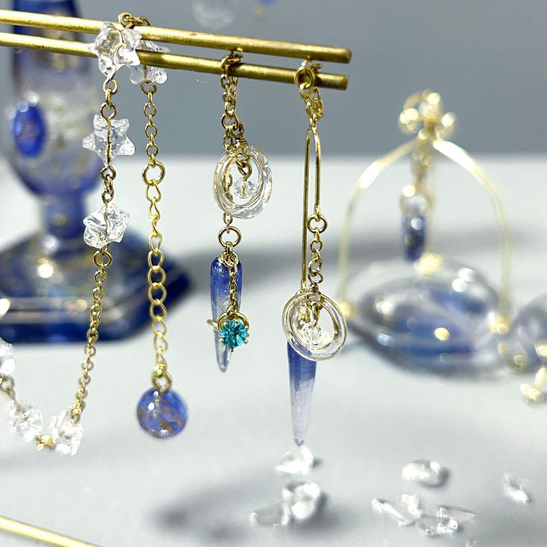 魚座さんのための星座の天秤　アクセサリー付き　持ち運びok組み立て式天秤