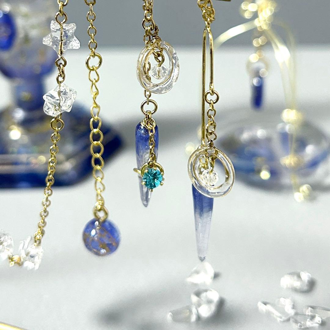 魚座さんのための星座の天秤　アクセサリー付き　持ち運びok組み立て式天秤