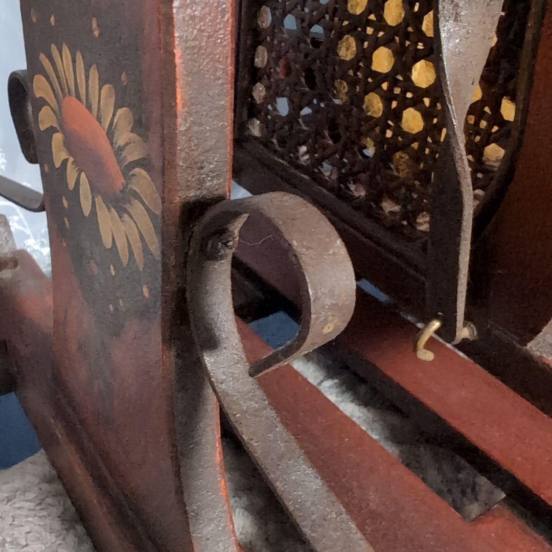 木製　ドール用のベンチ