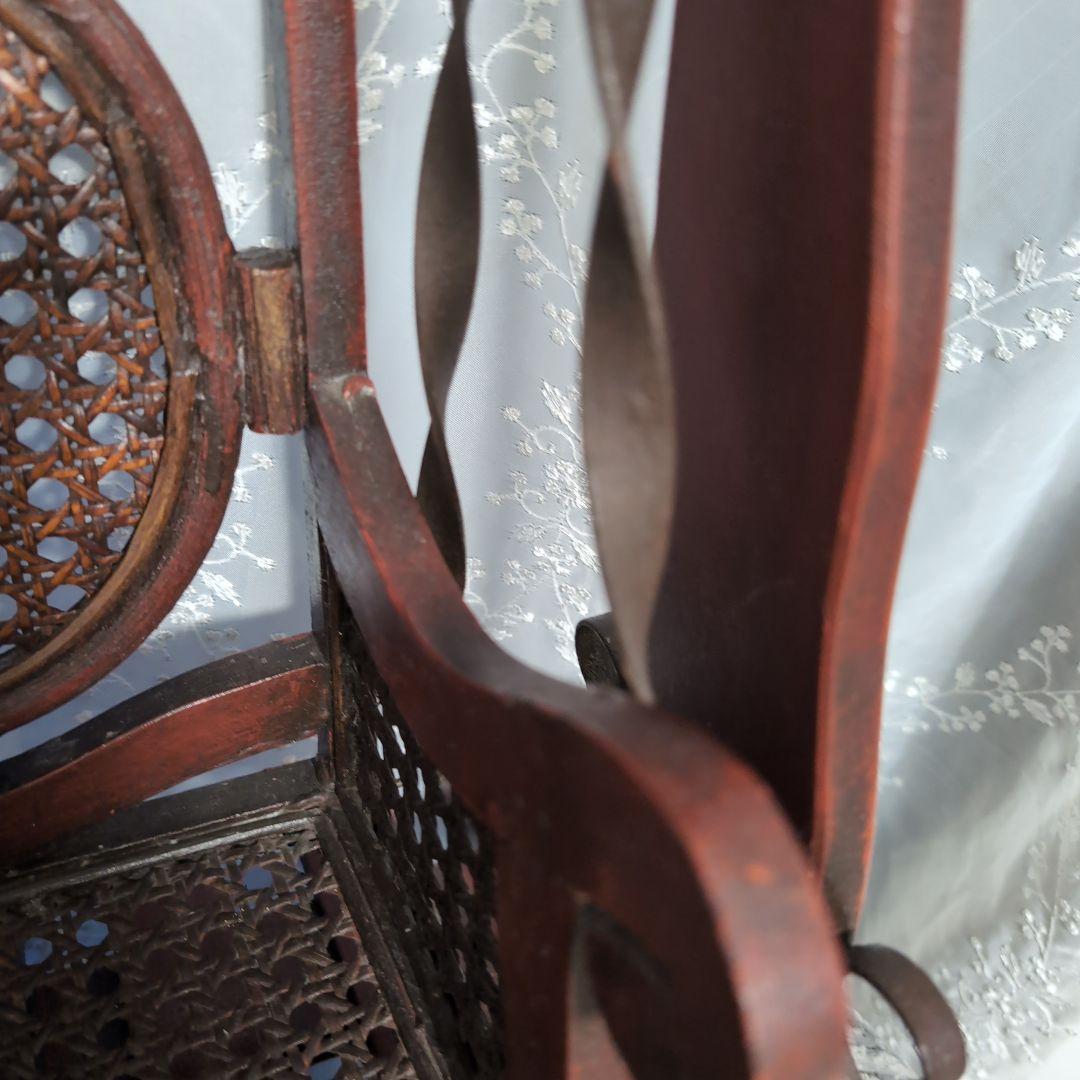 木製　ドール用のベンチ