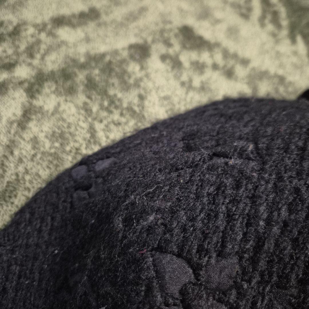 Louis Vuitton ブラック WOOLマフラー　使用回数20回程度