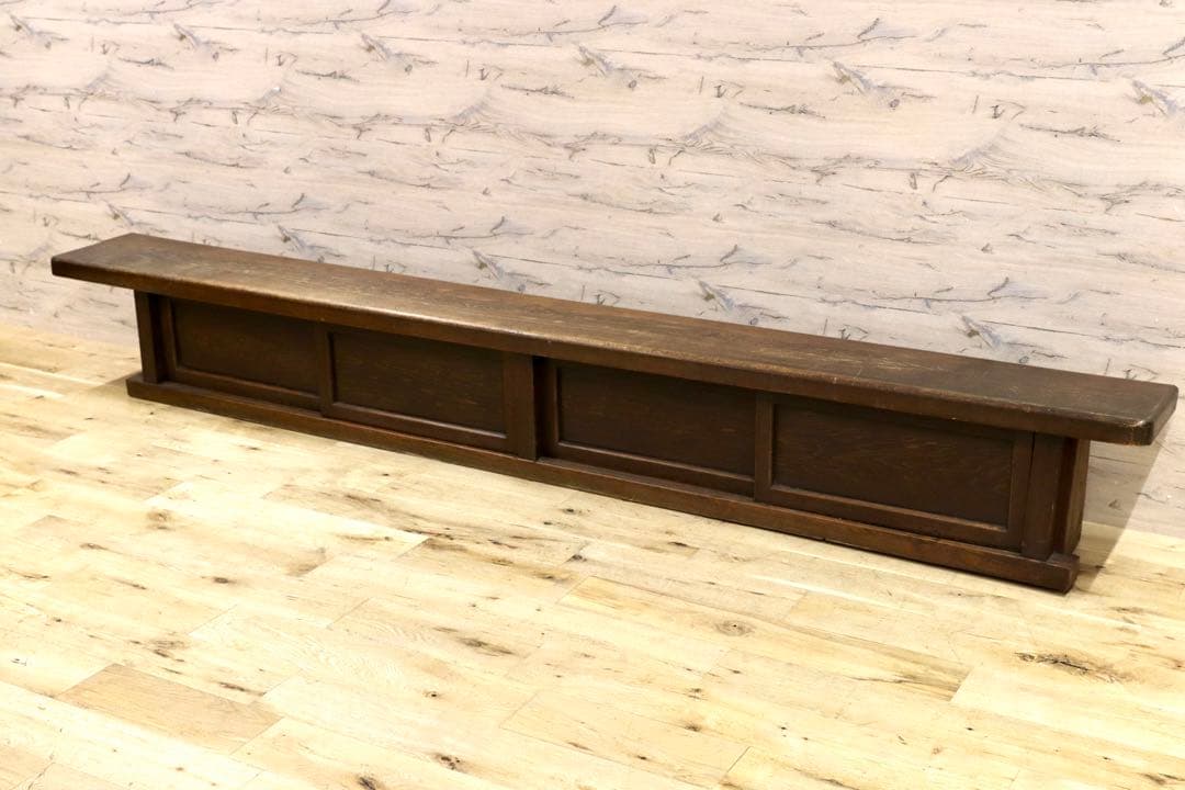 GMHS557○和製ヴィンテージ 置床 サイドボード ローボード 飾り台 和室