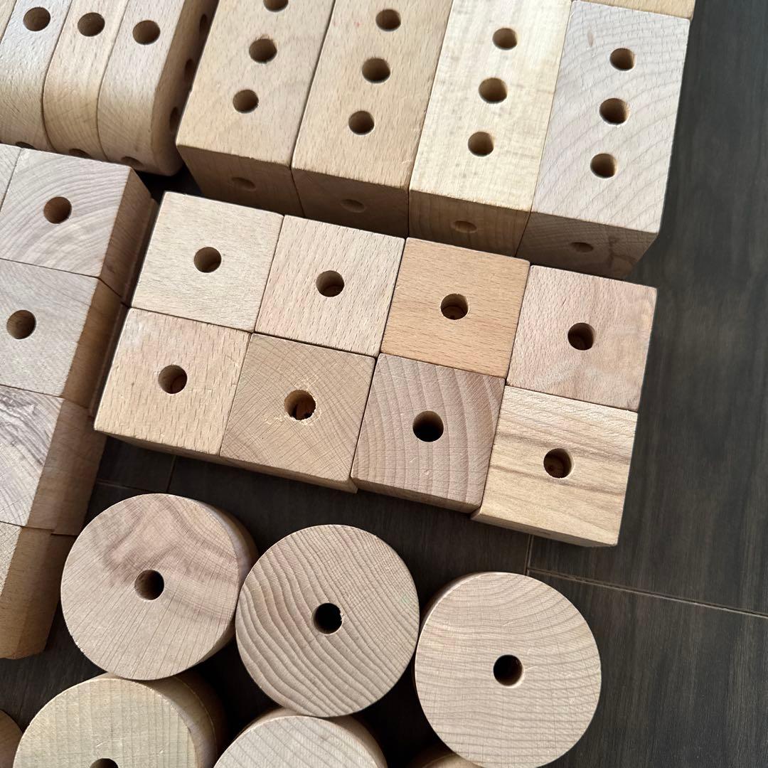 え*じ様 童具館　くむくむ　和久洋三の創造組木　2セット