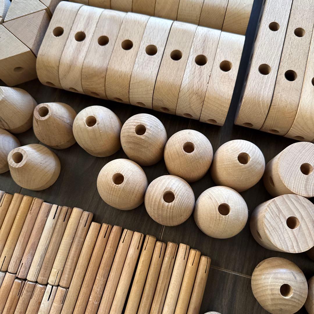 え*じ様 童具館　くむくむ　和久洋三の創造組木　2セット