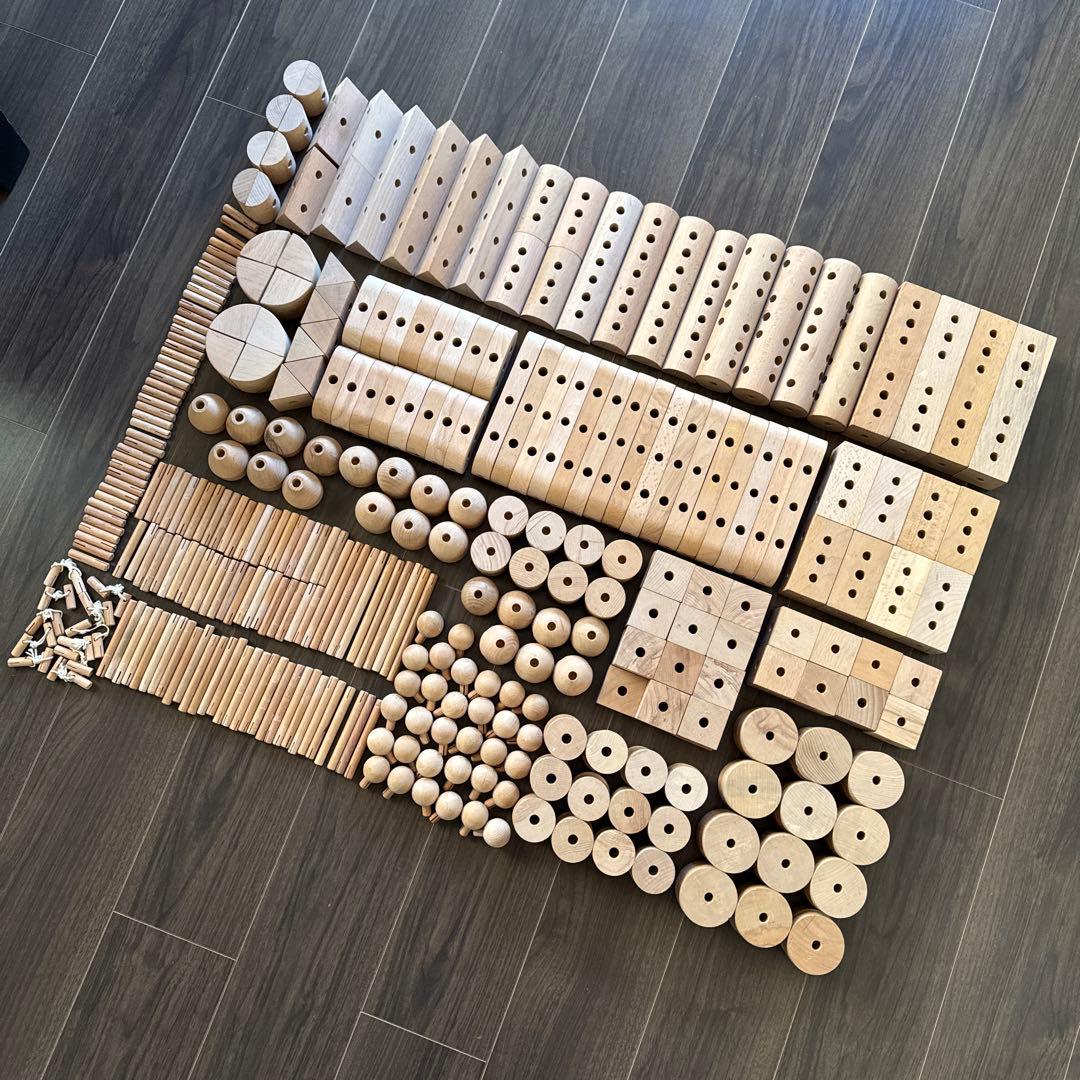 え*じ様 童具館　くむくむ　和久洋三の創造組木　2セット