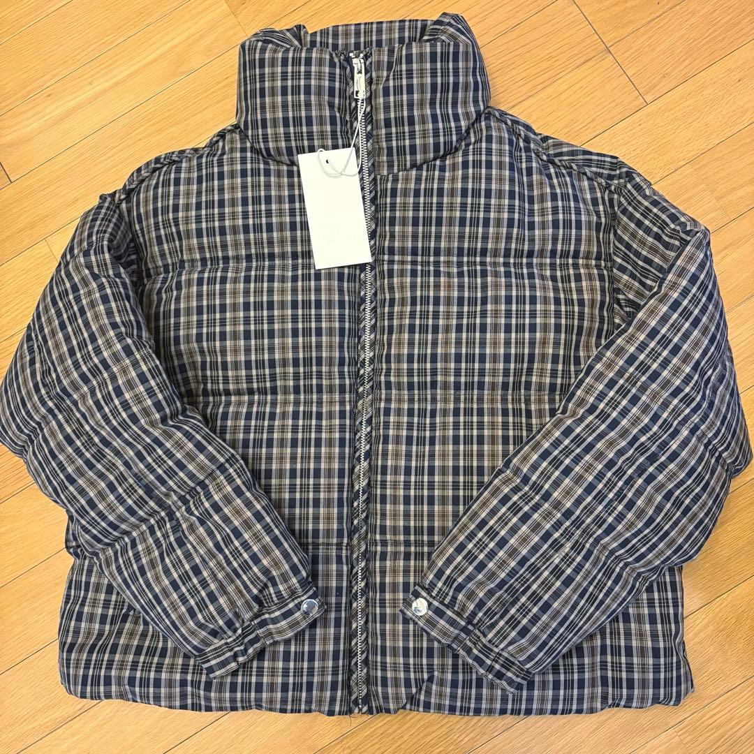 【ZARA】ザラ M チェック柄キルティングアノラック 2026新作 完売品