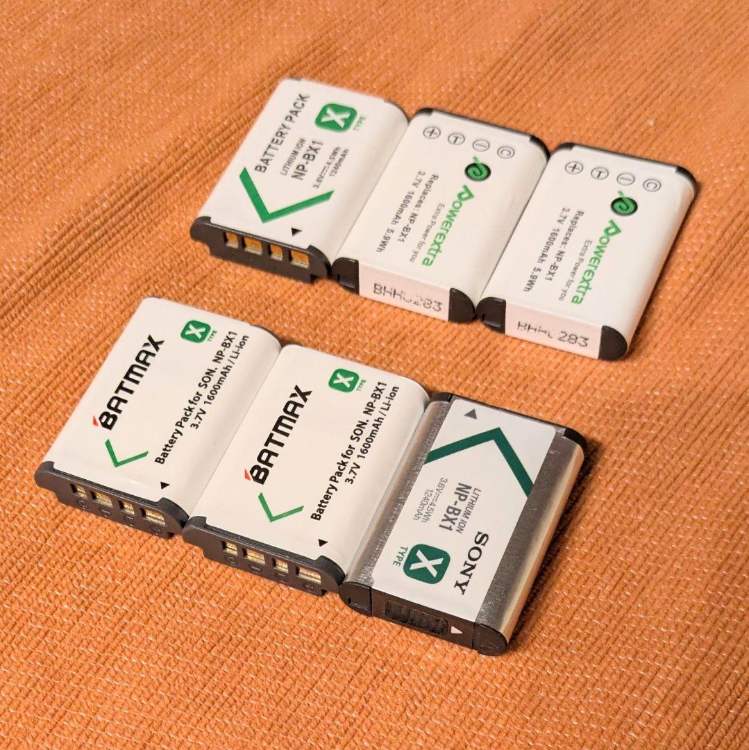 SONYハンディカム　HDR-GW66V　電池6個ほか備品セット