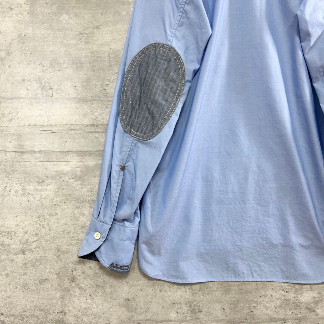 ジュンヤワタナベ コムデギャルソンマン パッチワーク シャツ XS 日本製