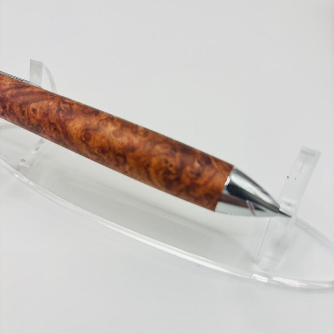 工房楔 トレチェーレ 花梨 こぶ杢 ビルマ 新品未使用 0.5mm マルチペン