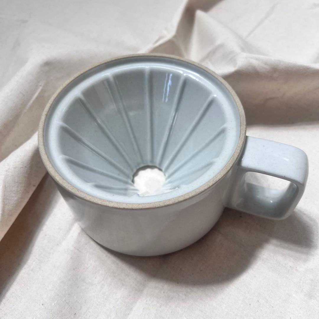 HASAMI PORCELAIN ハサミポーセリン　グロスグレー　ドリッパー