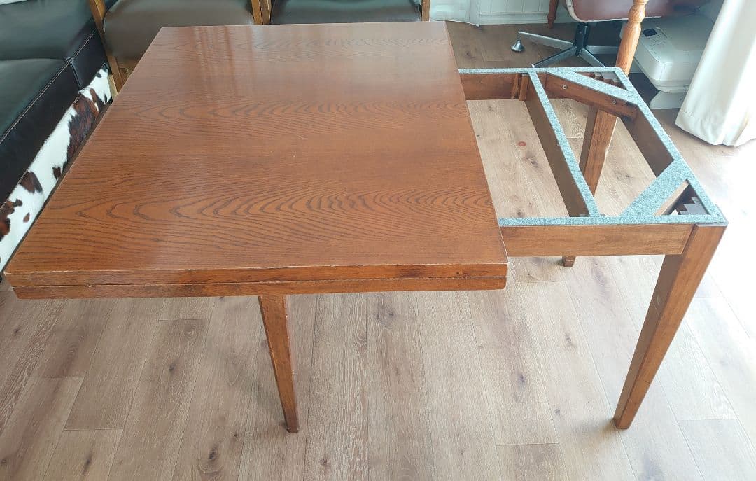 【直接受け渡し】 アンティーク伸長式ダイニングテーブル