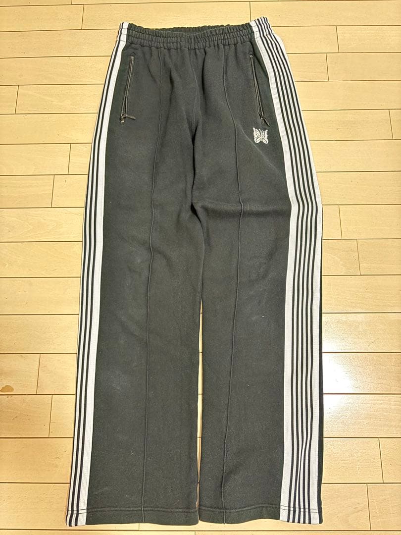 Needles トラックパンツ　スウェット生地　ブラック