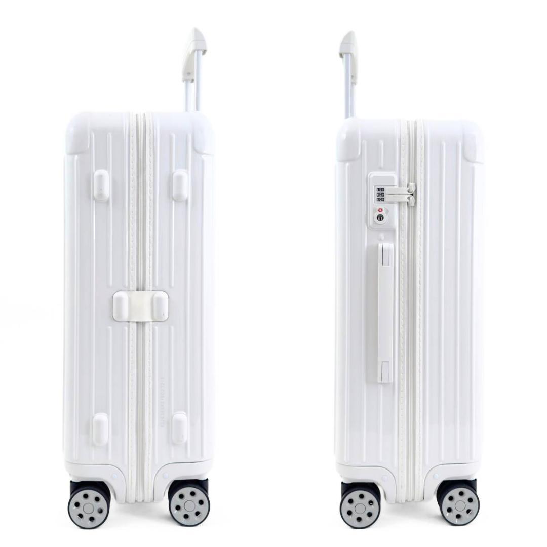 美品 リモワ エッセンシャル チェックインM 60L 4輪 TSAロック 白