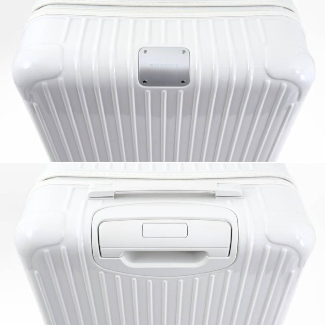 美品 リモワ エッセンシャル チェックインM 60L 4輪 TSAロック 白
