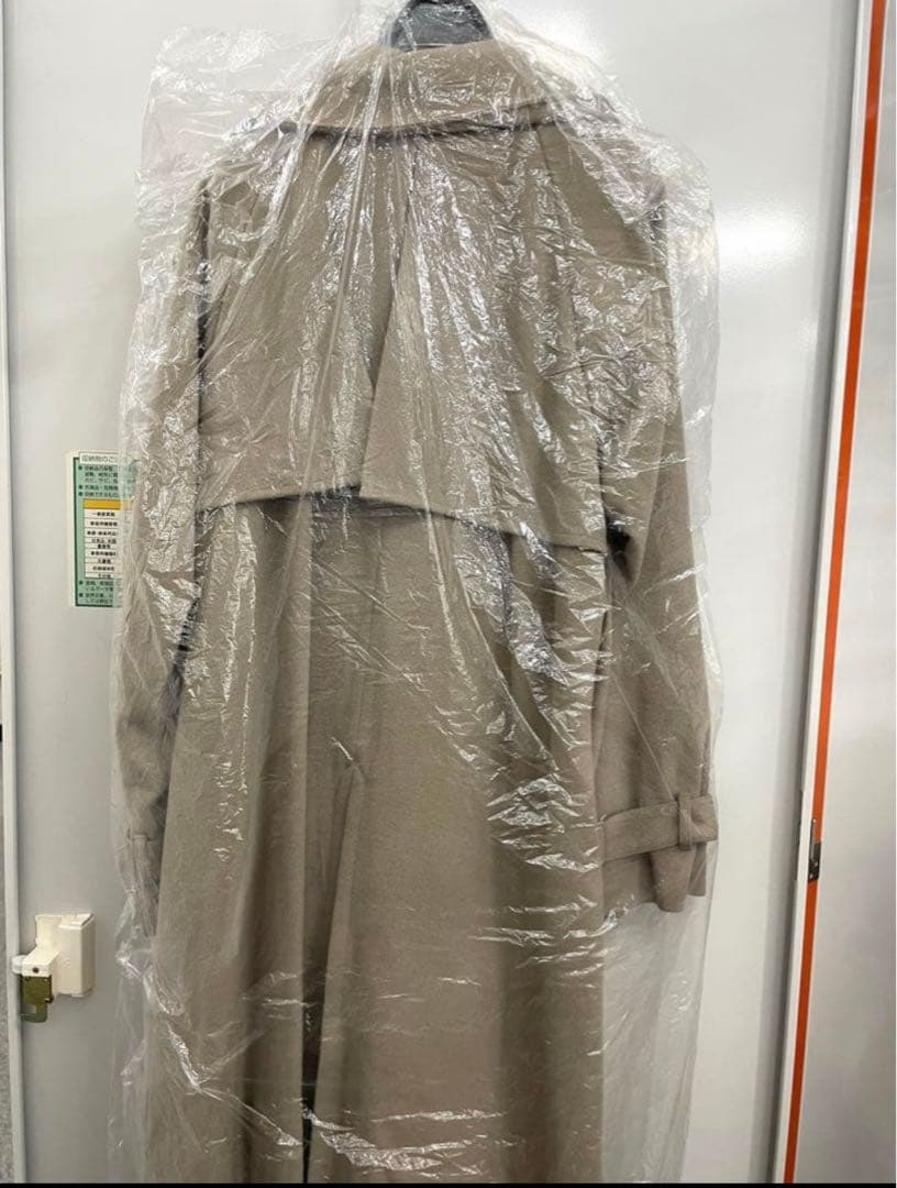 【美品】ウールトレンチコート　anuans アニュアンス