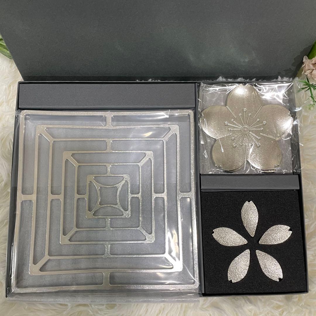 【新品・未使用】能作　新しい門出ギフト　NOUSAKU KAGOスクエア