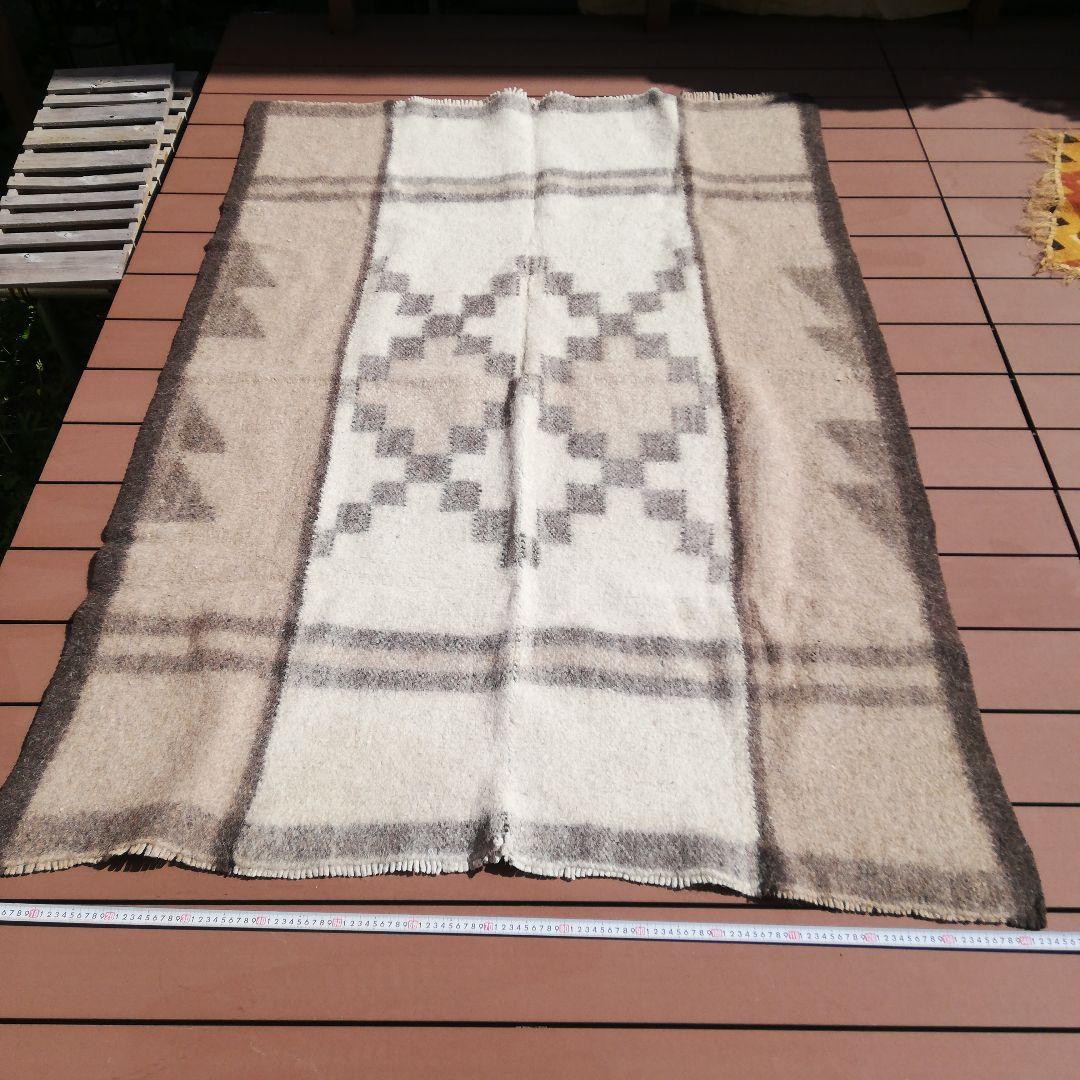 ヤクの毛　カーペット　ネパール