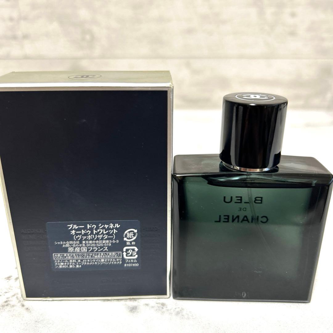 未使用　CHANEL シャネル ブルードゥシャネル オードトワレ　香水　50ml