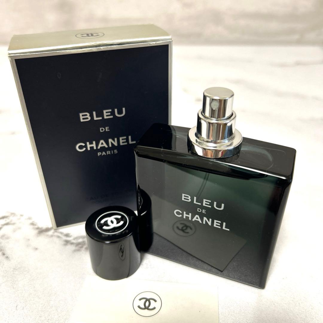 未使用　CHANEL シャネル ブルードゥシャネル オードトワレ　香水　50ml