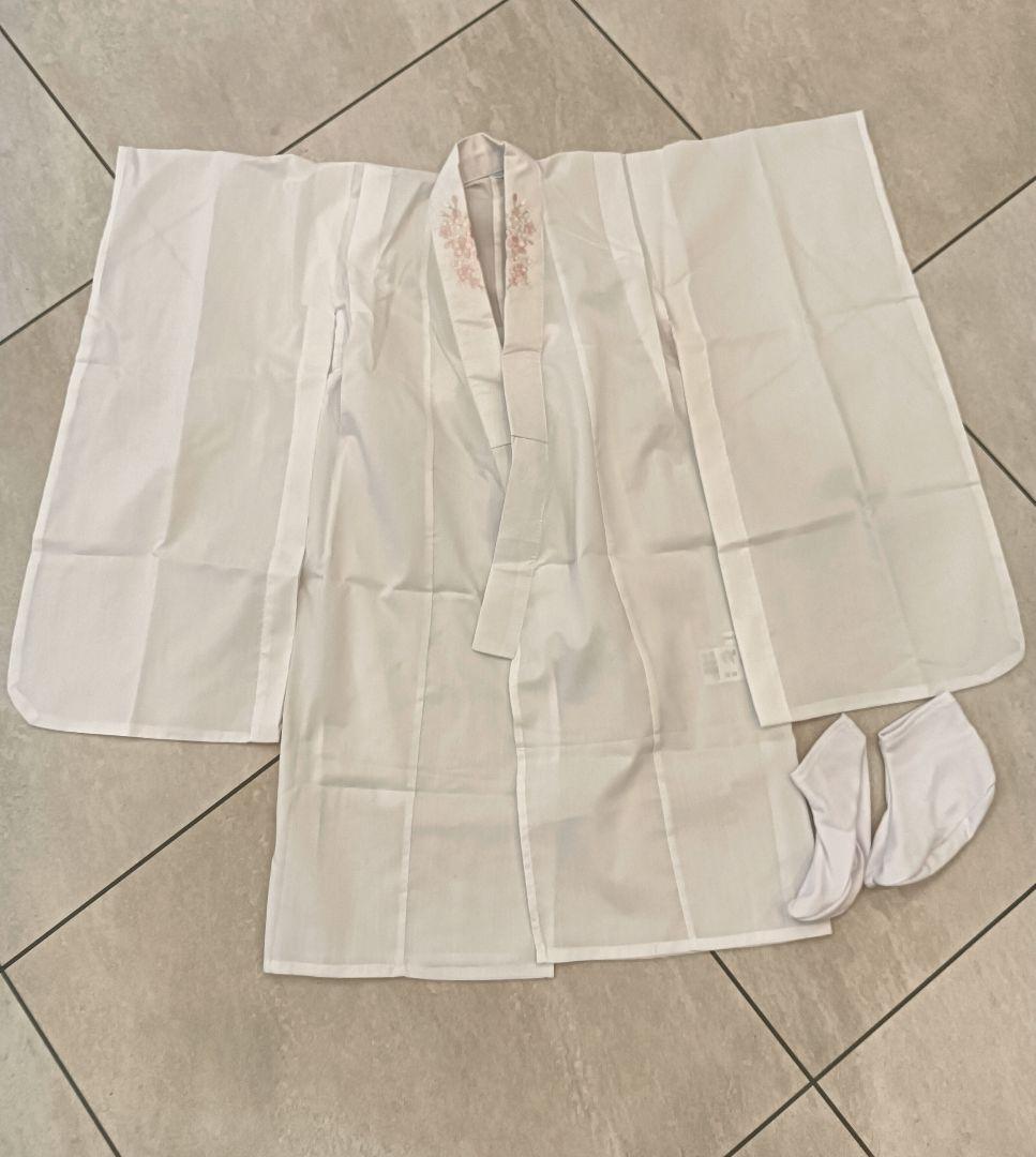 美品 被布 七五三着物 鶴 catherine cottage 3歳 おまけ付き