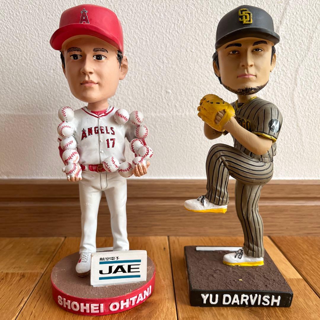 大谷翔平・ダルビッシュ有 ボブルヘッド