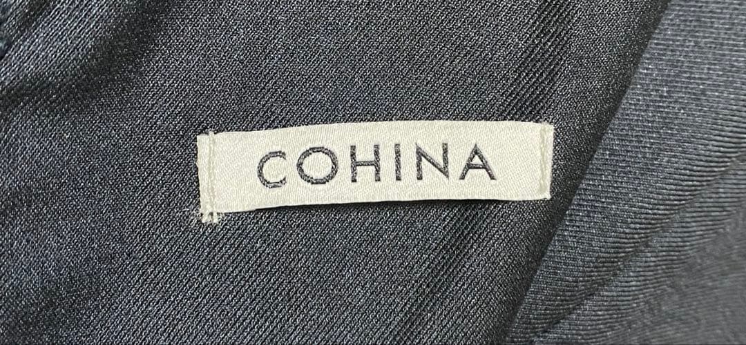 COHINA コヒナ　ハイウエストセンターコバサロペットパンツ　XS 低身長