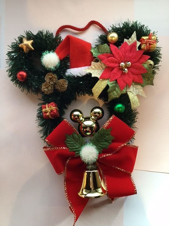 ディズニー　クリスマス　リース　２個セット