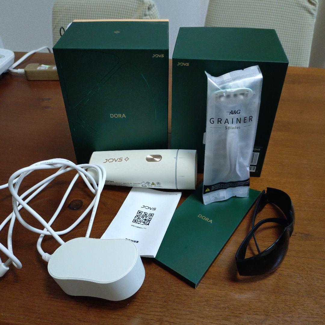 JOVS DORA 脱毛器 充電器・サングラス付