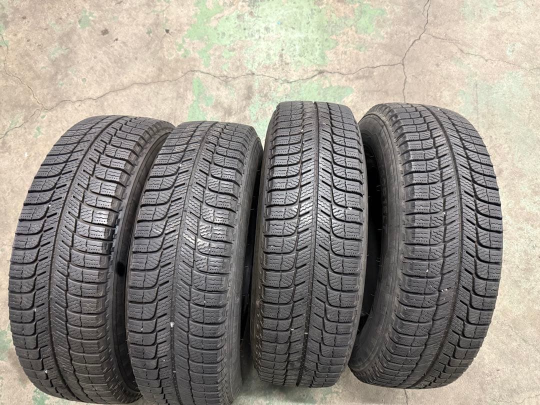 195/80R15 中古スタッドレス 4本 ハイエース キャラバン