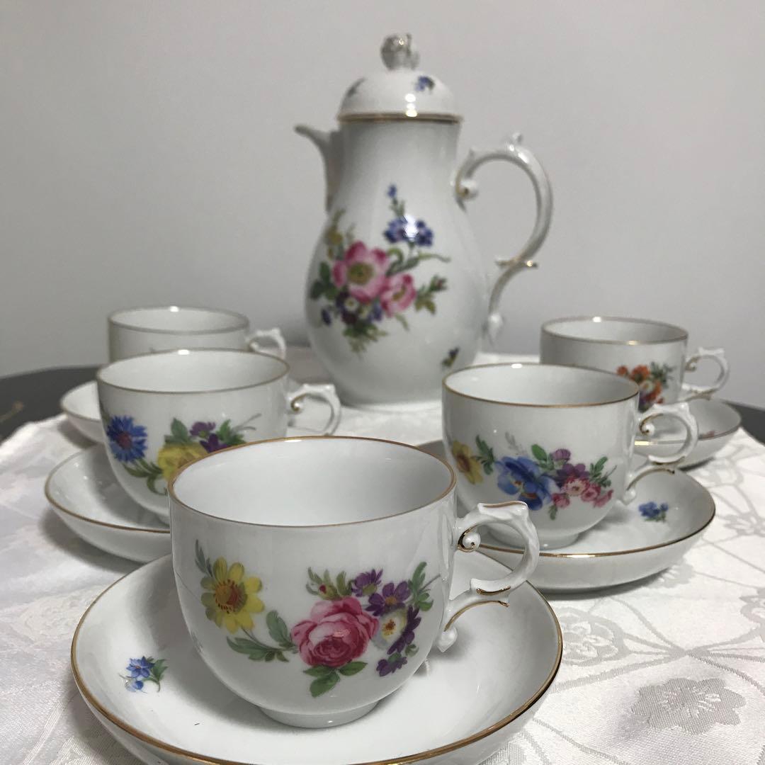 未使用　フェルステンベルグ　食器セット　カップ　ソーサー　ポット