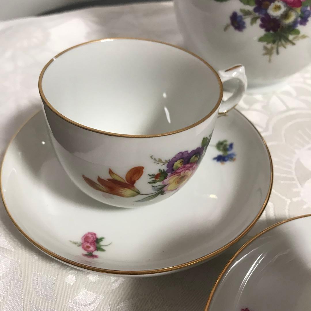 未使用　フェルステンベルグ　食器セット　カップ　ソーサー　ポット