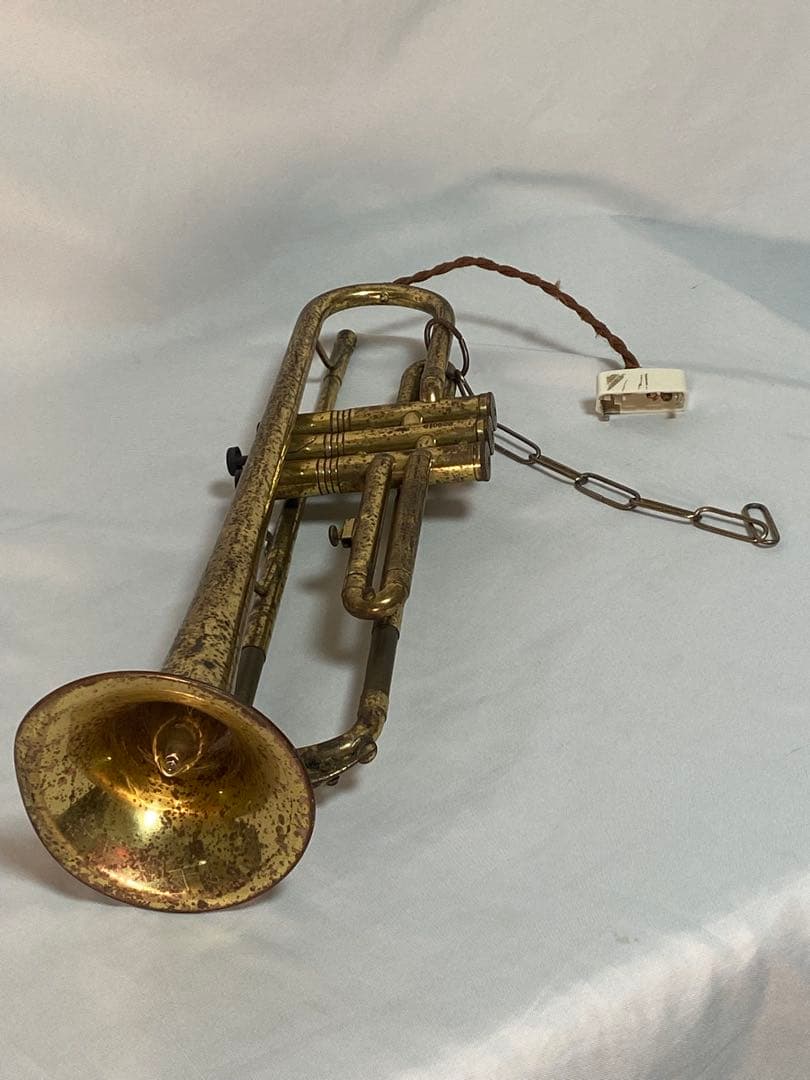 2780❣️ トランペット　照明　ペンダントライト 超　レア　　ヴィンテージ