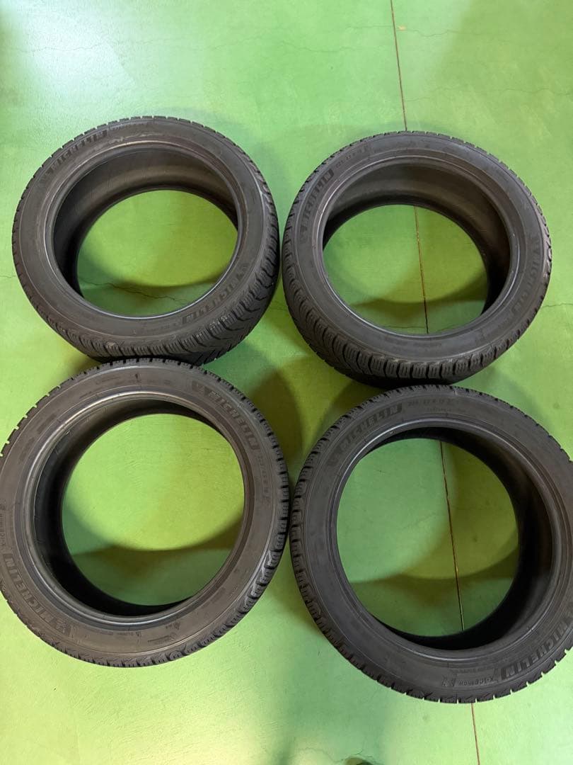 225/45-18スタッドレス4本 ミシュランX-ICE  24年製造