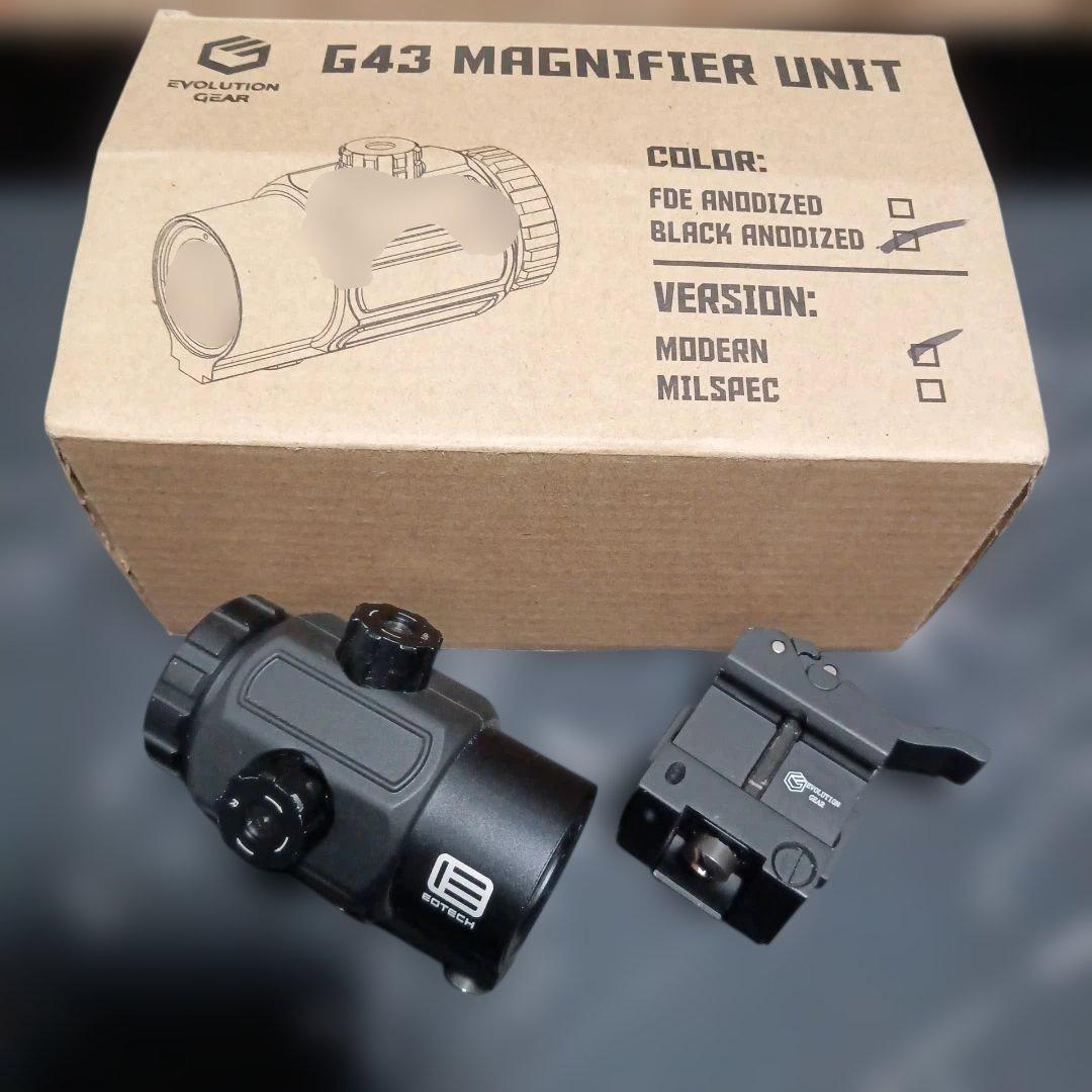 g43タイプ　マグニファイア　evolution gear