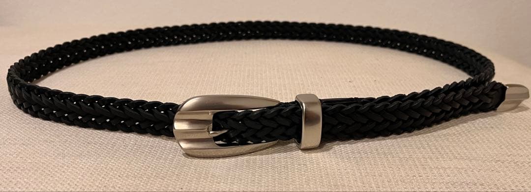 【美品】slow ハービー メッシュベルト 黒 Mサイズ