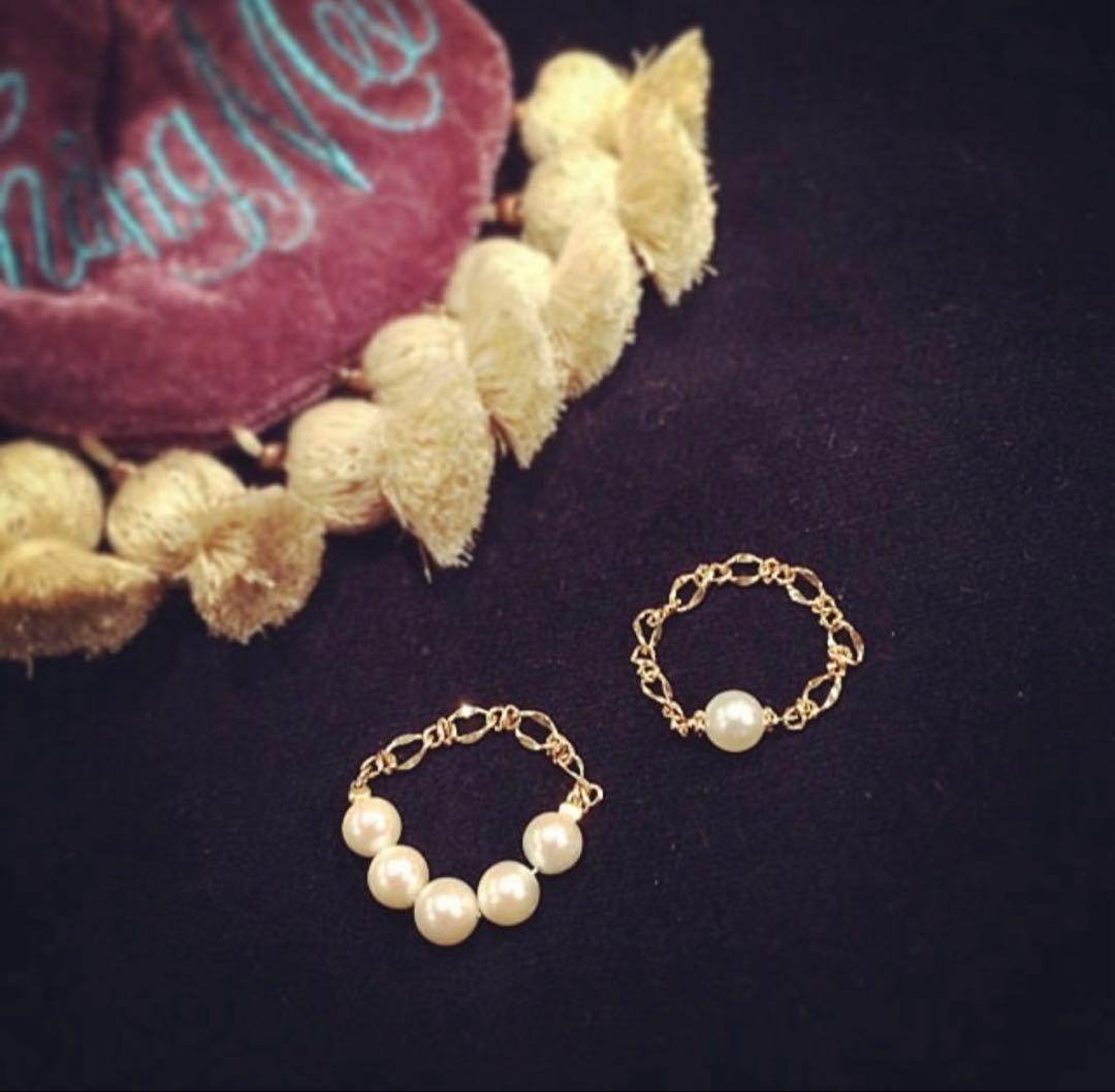 【新品】chang meeチャンミー　リング　箱・保存袋付き