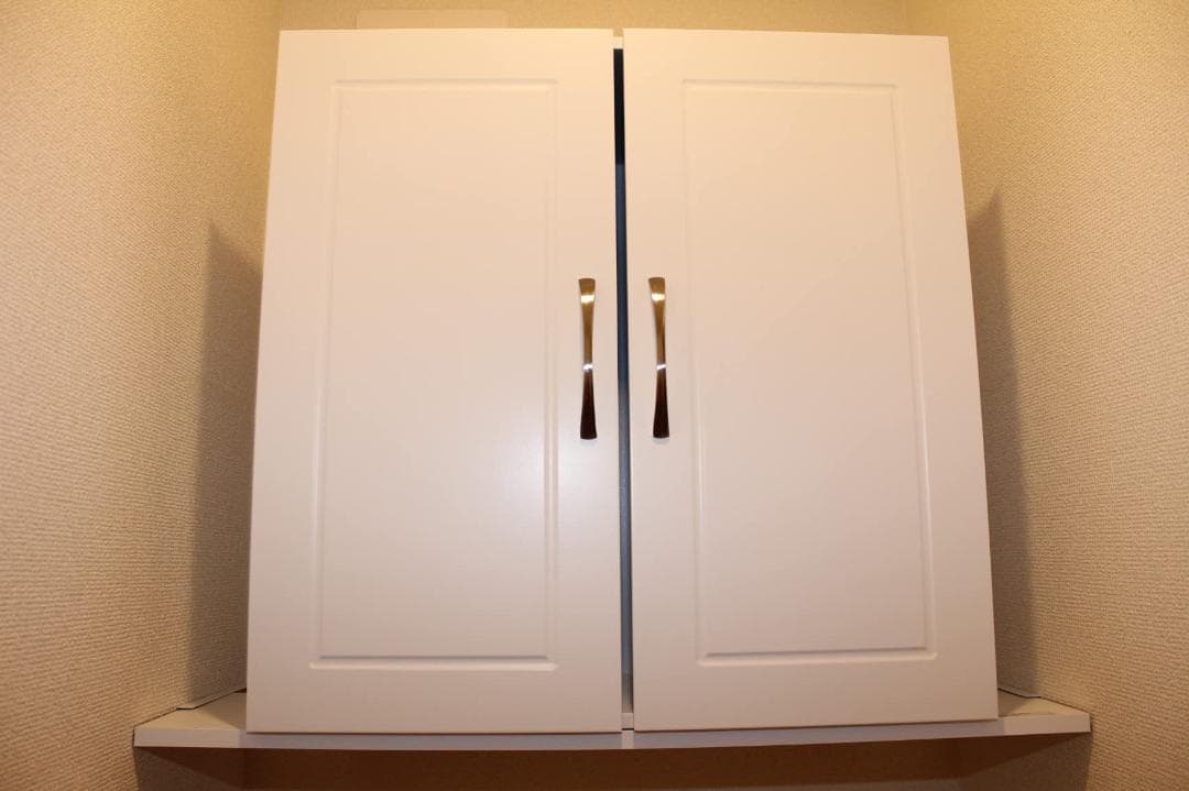 北欧 省スペース 壁掛け式 吊り戸棚 収納