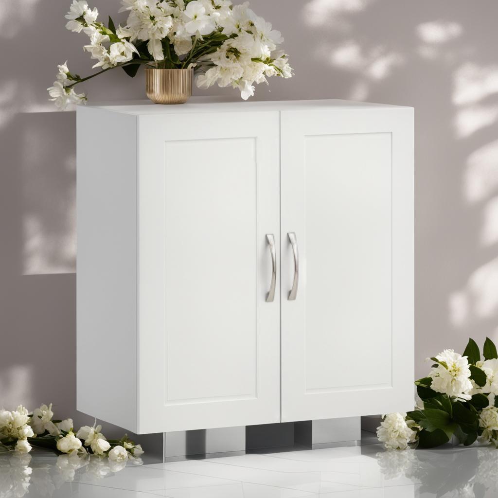 北欧 省スペース 壁掛け式 吊り戸棚 収納