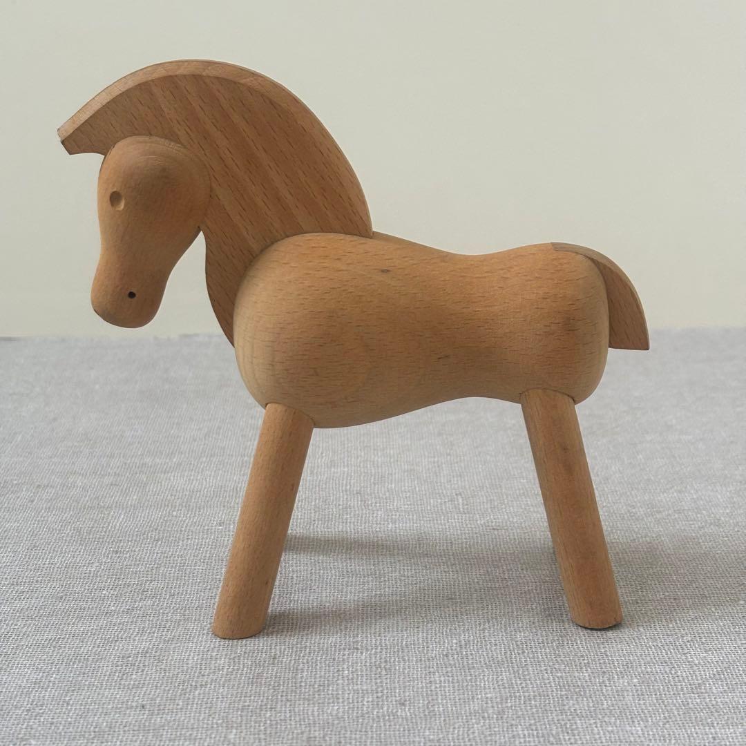 デンマーク カイボイスン ポニー ヴィンテージ 無塗装 馬 木製