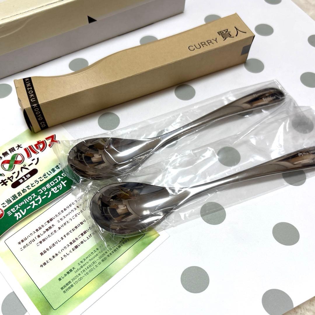 ハウスカレー　ミセスコラボ　カレースプーンセット
