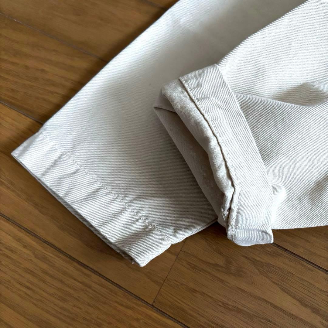 HARVESTY ハーベスティ オーバーハーフコート アイボリー サイズ1