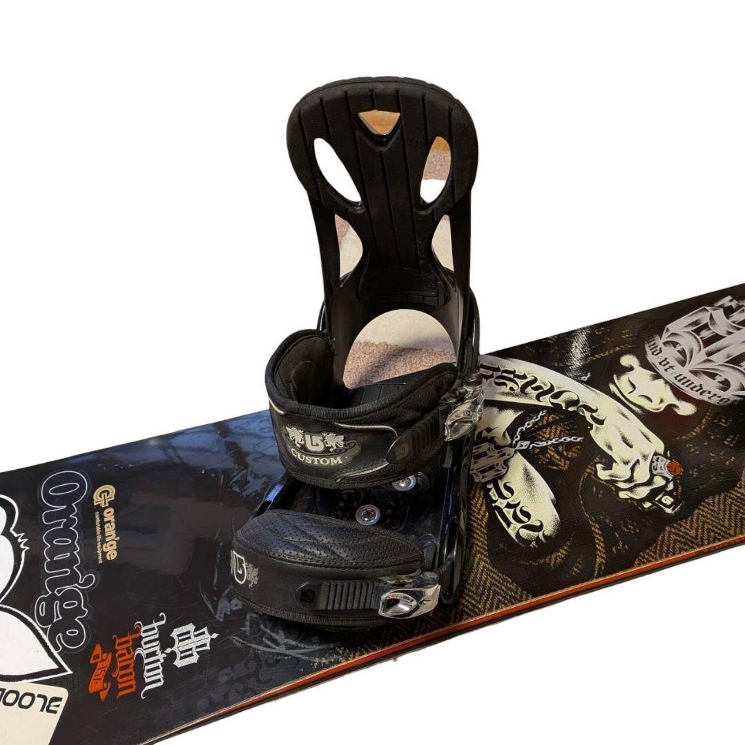 美品】BURTON Custom スノーボード バートン ビンディング セット