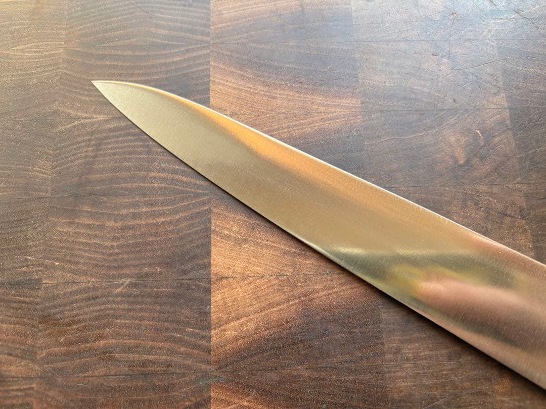 正本総本店　最上　筋引　柳刃　240mm 包丁　全片刃　鋼　紫檀