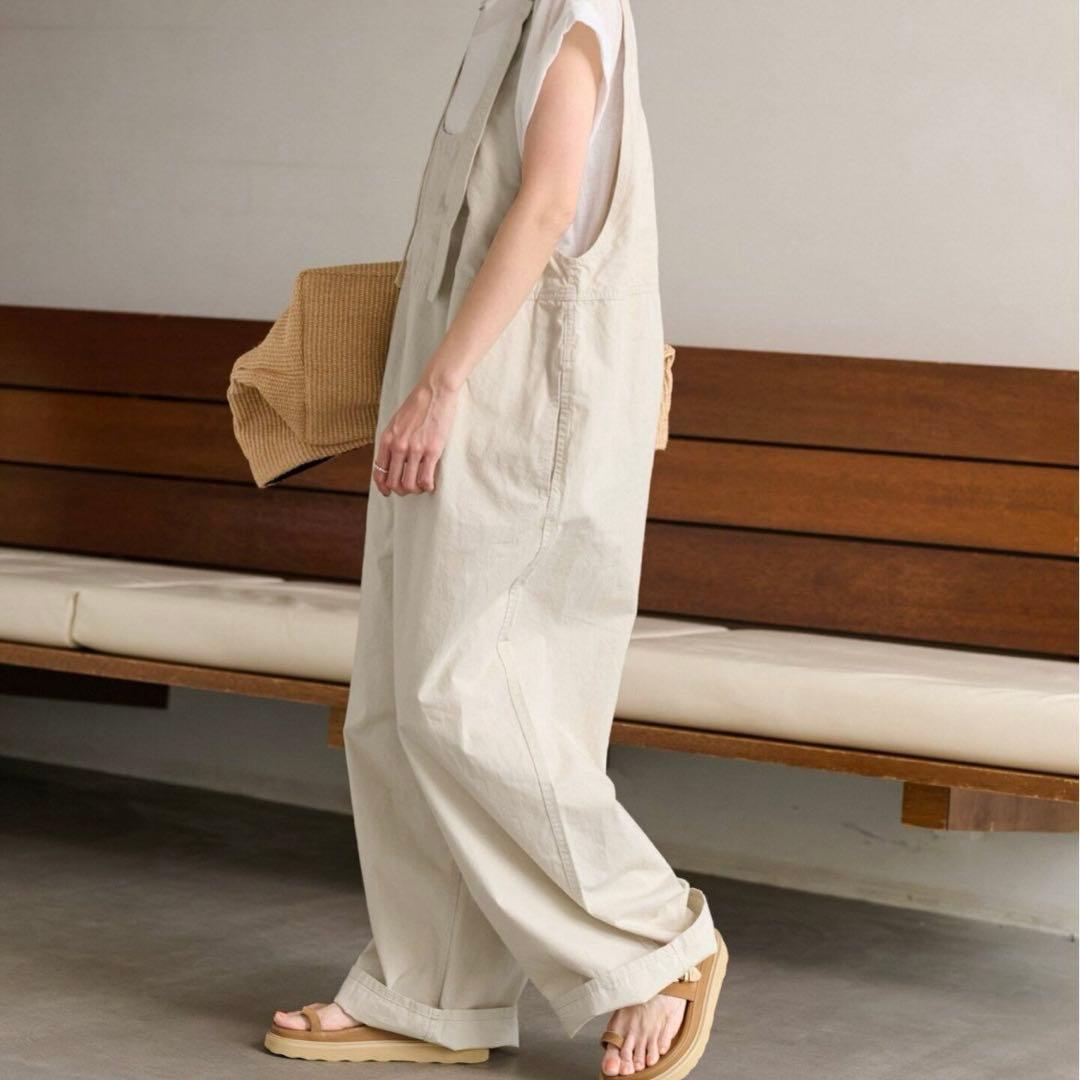 お値下げ‼︎FRAMeWORK コンパクトウェザーサロペット　38