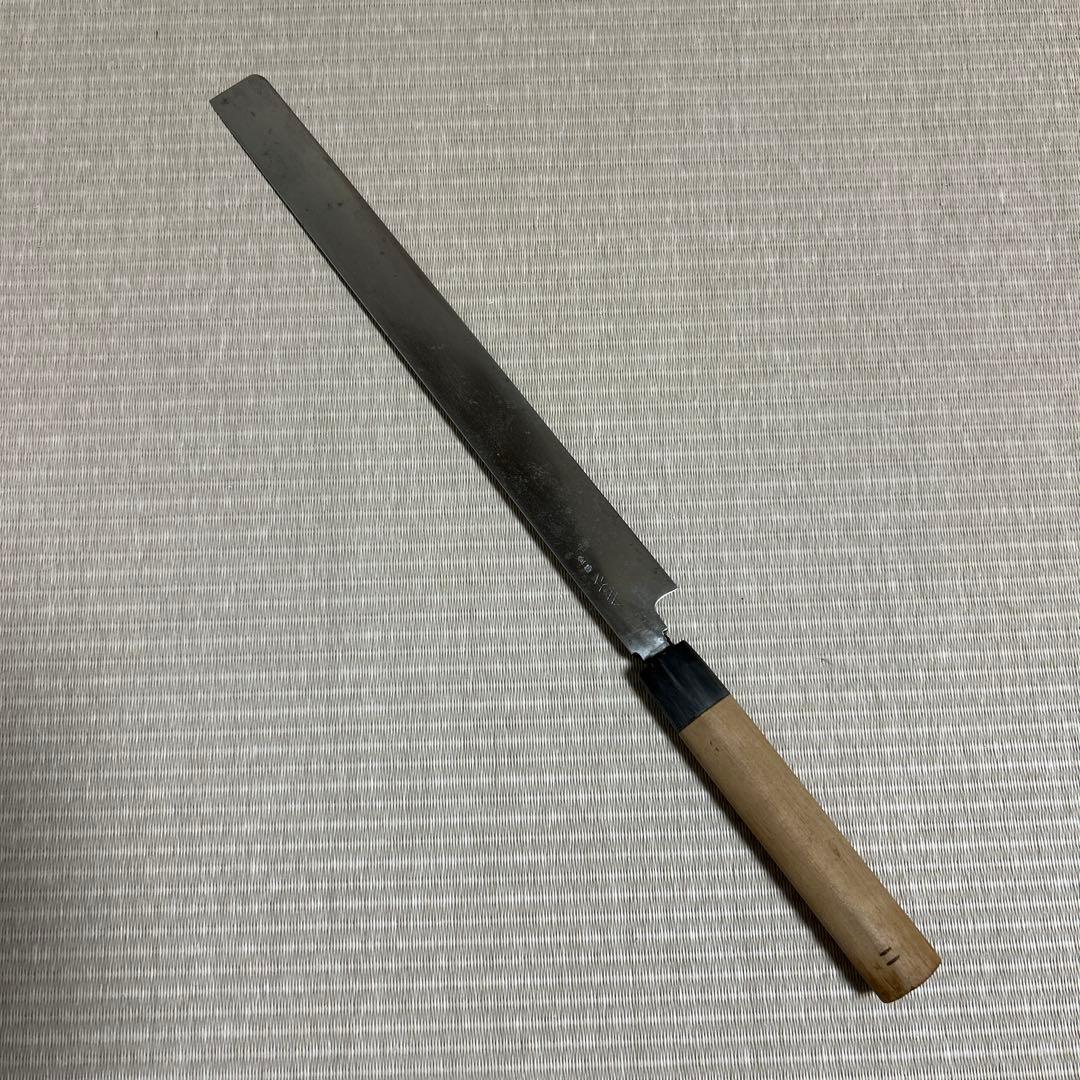 正本　つけ包丁　和包丁　ステンレス鋼　黒水牛柄