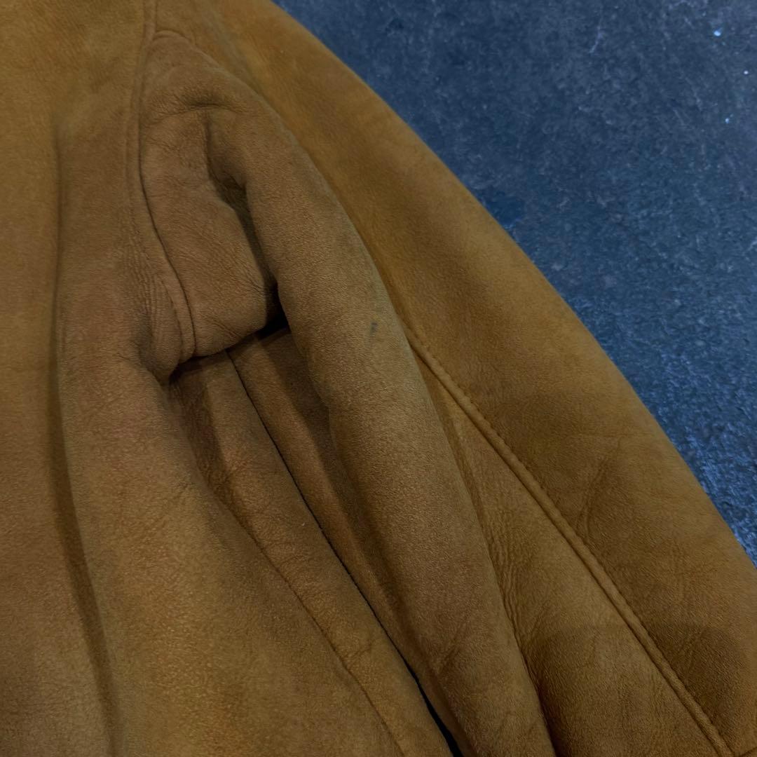 80's nescio シープスキン　ムートン　ボア　ジャケット　英国製　y2k